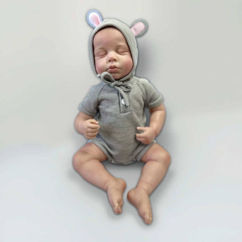 18 Inch Realistic Baby Doll Lily, Soft Lifelike Poseable Reborn Companion