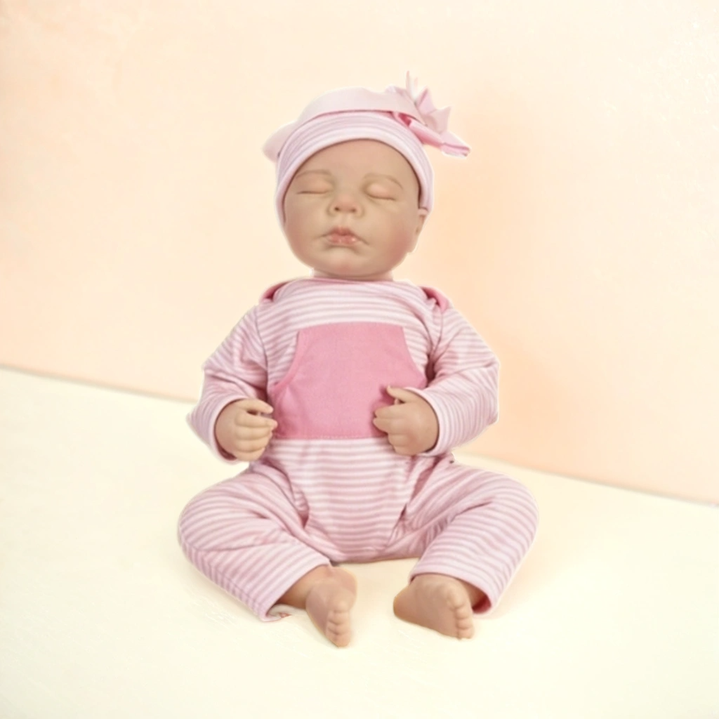 18 Inch Realistic Baby Doll Lily, Soft Lifelike Poseable Reborn Companion