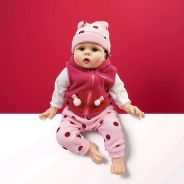 18/22 Inch Realistic Baby Doll Ella, Soft Lifelike Poseable Reborn Companion