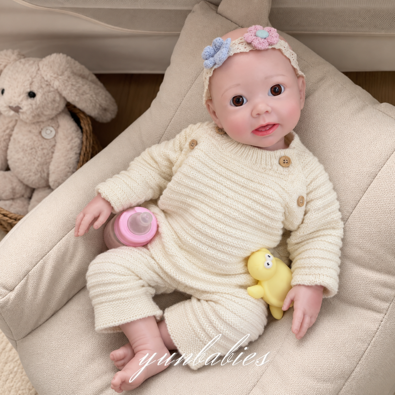Coco 18-inch full body silicone reborn doll product photo