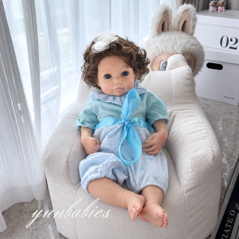 Nana sleeping full body silicone reborn baby doll photo