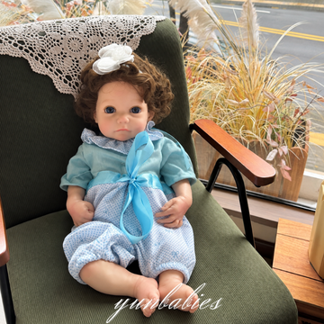 Nana 18-inch full silicone reborn baby doll – sleeping