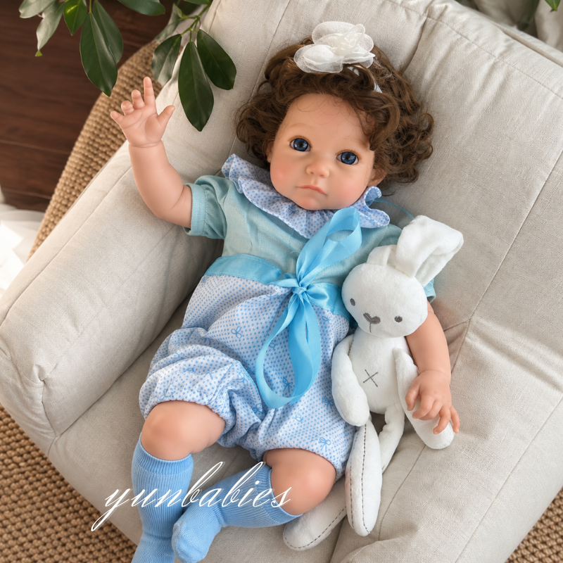 Nana realistic sleeping silicone reborn baby doll image