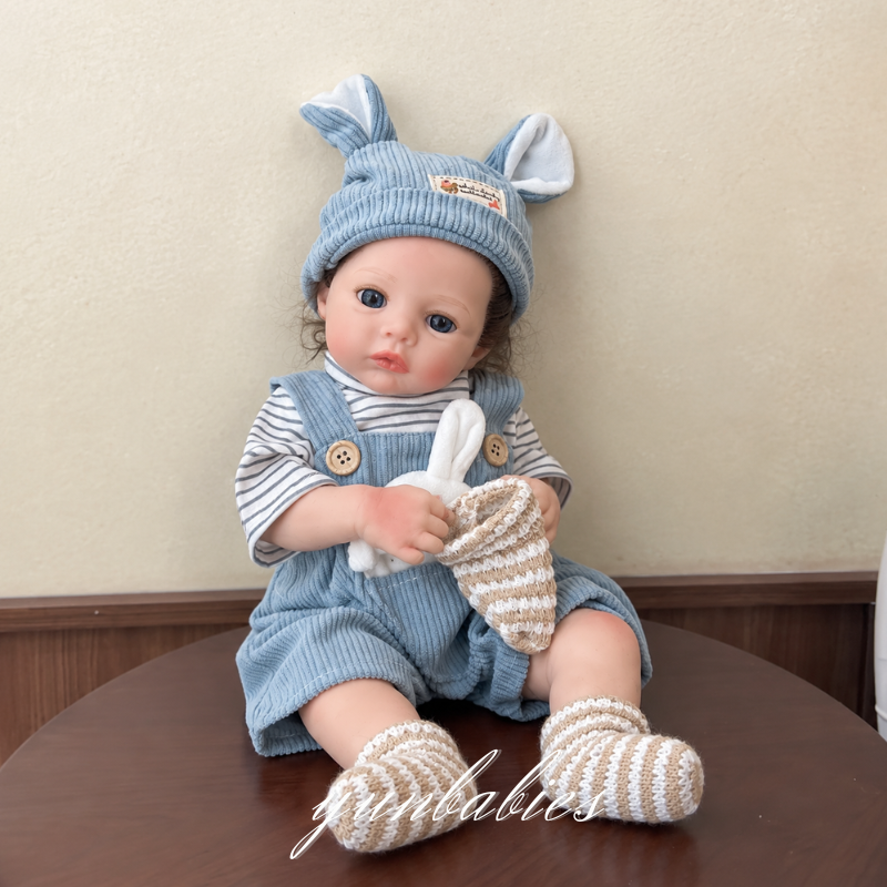 Ann 18-inch full body silicone reborn baby doll product image