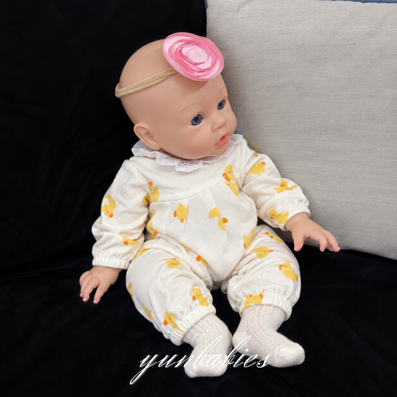 Honey sleeping full body silicone reborn baby doll photo