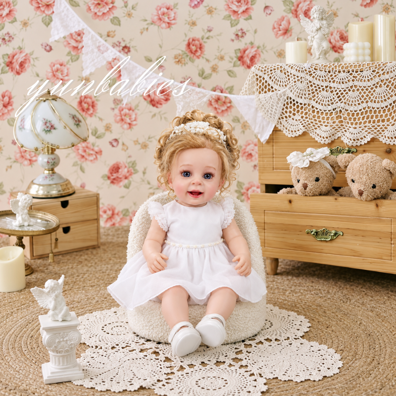 Ava 22-inch realistic vinyl reborn baby doll product image
