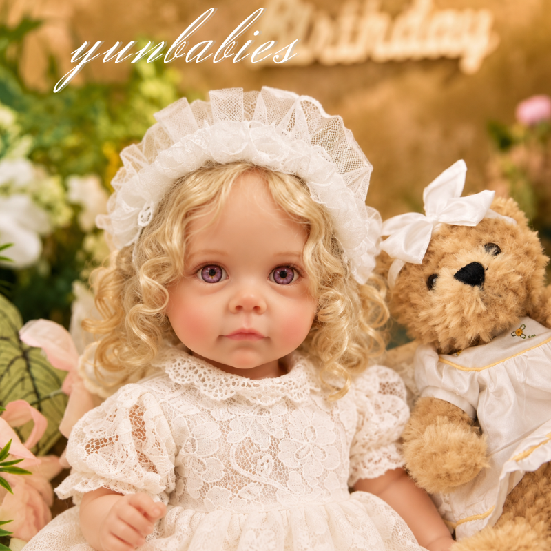 Bonnie realistic 22-inch vinyl reborn baby doll photo
