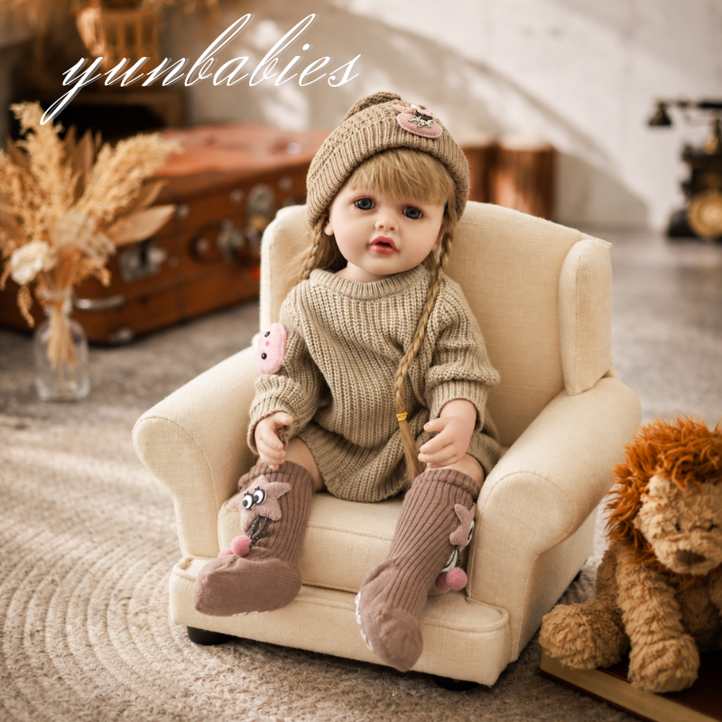 Daisy 22-inch vinyl reborn baby doll