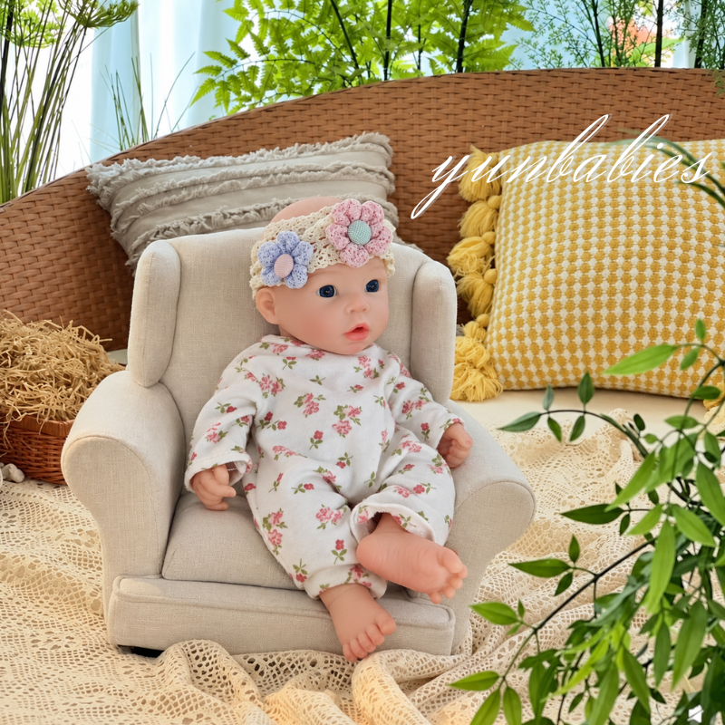 Ivy | 13" Full Body Silicone Reborn Baby Doll – Drinking & Wetting
