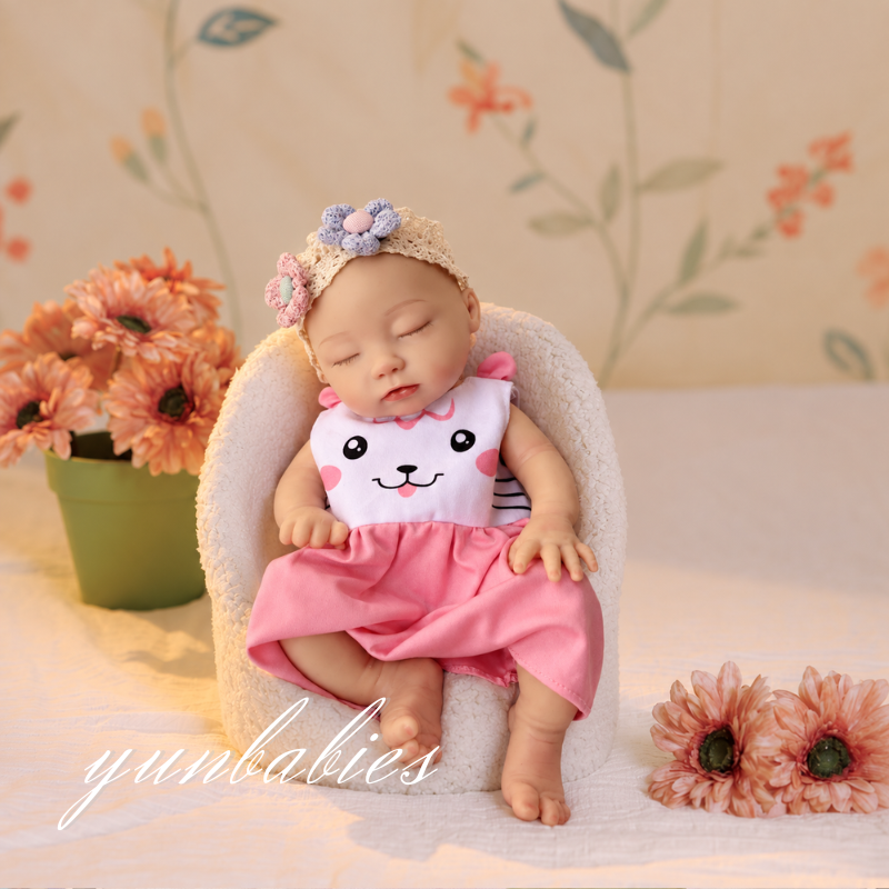 Lulu 13-inch full body silicone reborn baby doll product image