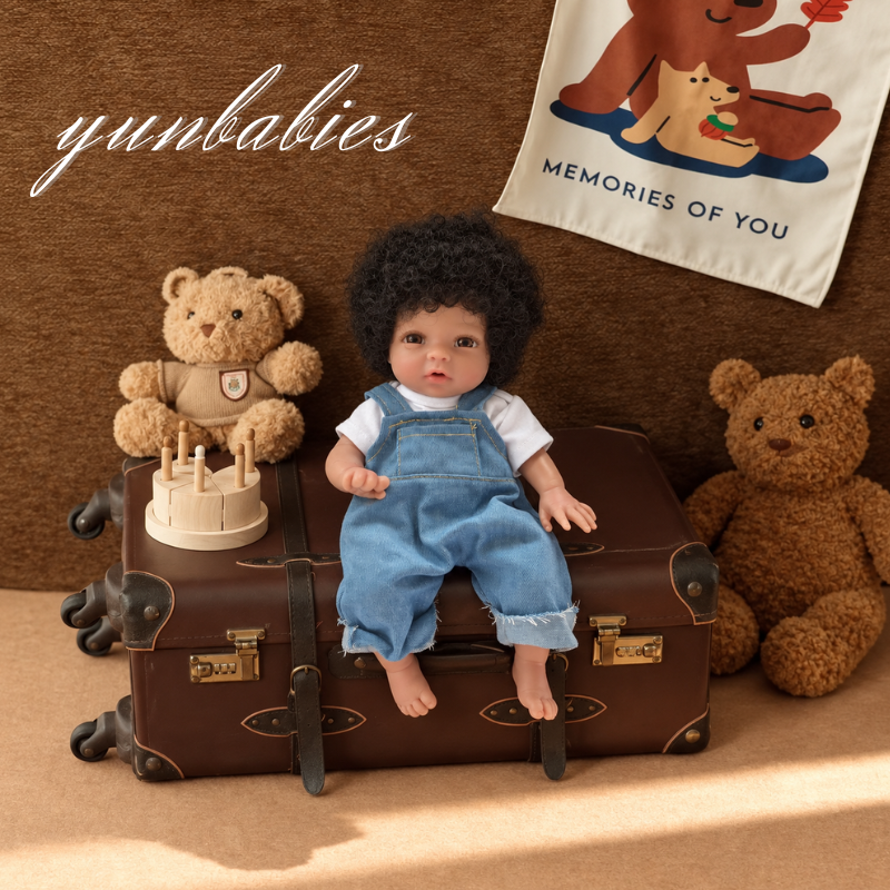 Lila 13-inch full body silicone reborn doll product photo