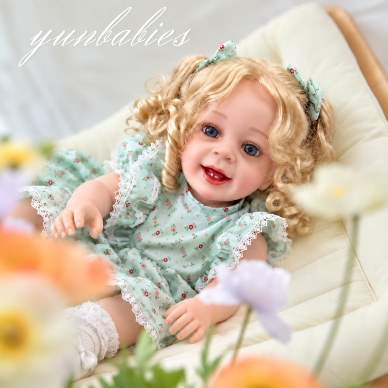 Ava 22-inch cloth body reborn baby doll