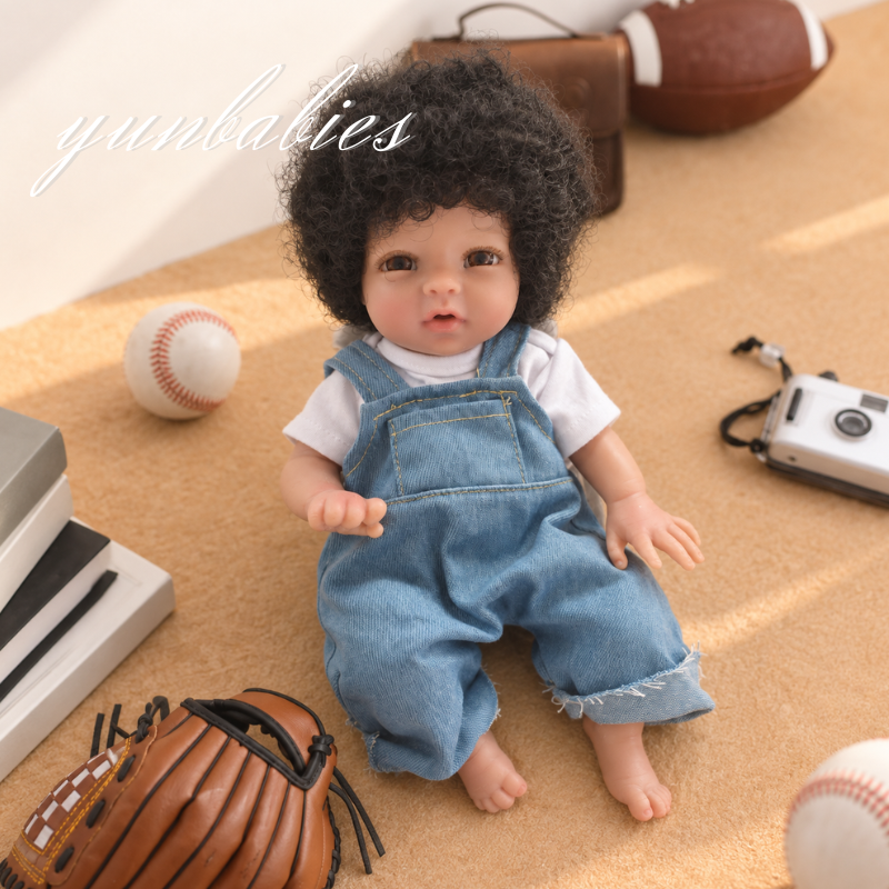 Lila 13-inch sleeping full body silicone reborn baby doll photo