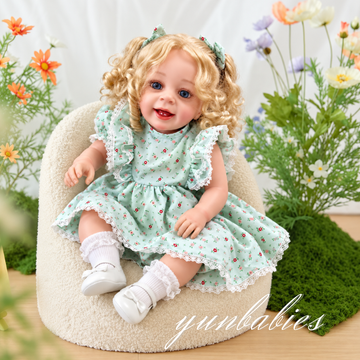 Ava 22-inch cloth body reborn baby doll