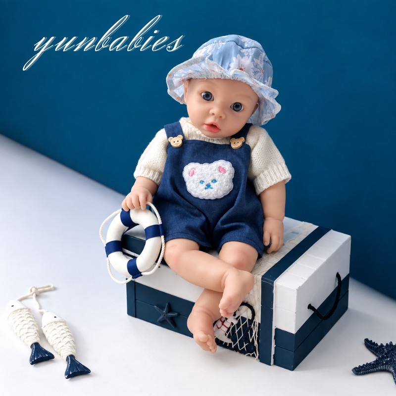Sia sleeping full body silicone reborn baby doll photo