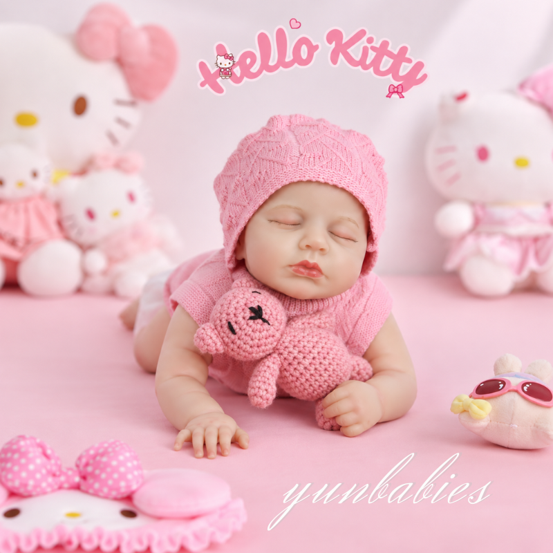 Lili 18-inch full body silicone reborn baby doll product photo