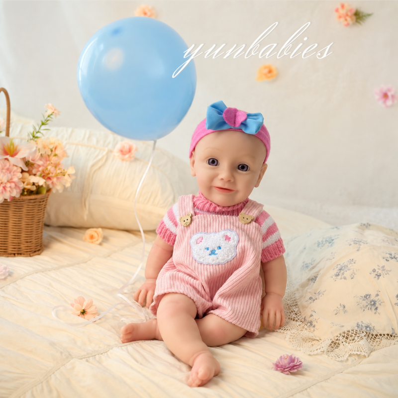 Maya realistic sleeping silicone reborn baby doll image