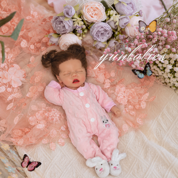Noi 16-inch full silicone reborn baby doll – sleeping