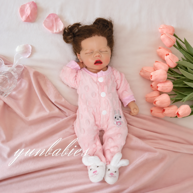 Noi 16-inch full silicone sleeping reborn doll product image