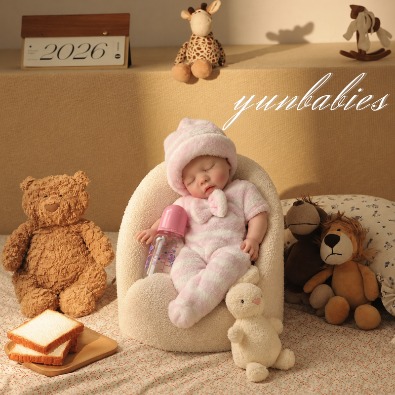 Freya realistic 16-inch silicone reborn baby doll image