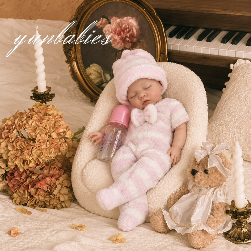 Freya 16-inch full silicone reborn baby doll