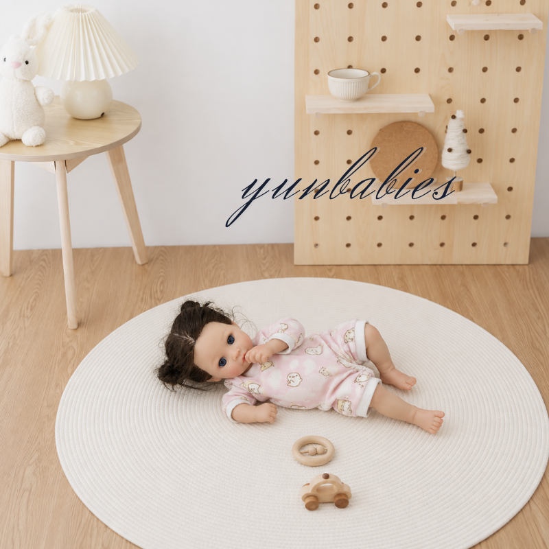 Soraya sleeping full body silicone reborn baby doll photo