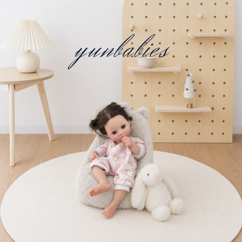 Soraya realistic sleeping silicone reborn baby doll image