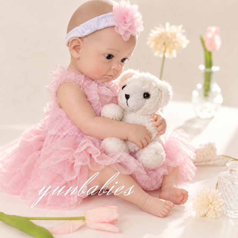 Willa realistic 18-inch silicone reborn baby doll photo