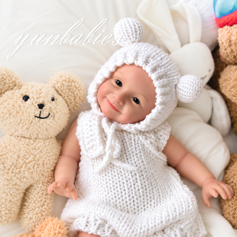 Milo realistic 18-inch silicone reborn baby doll image