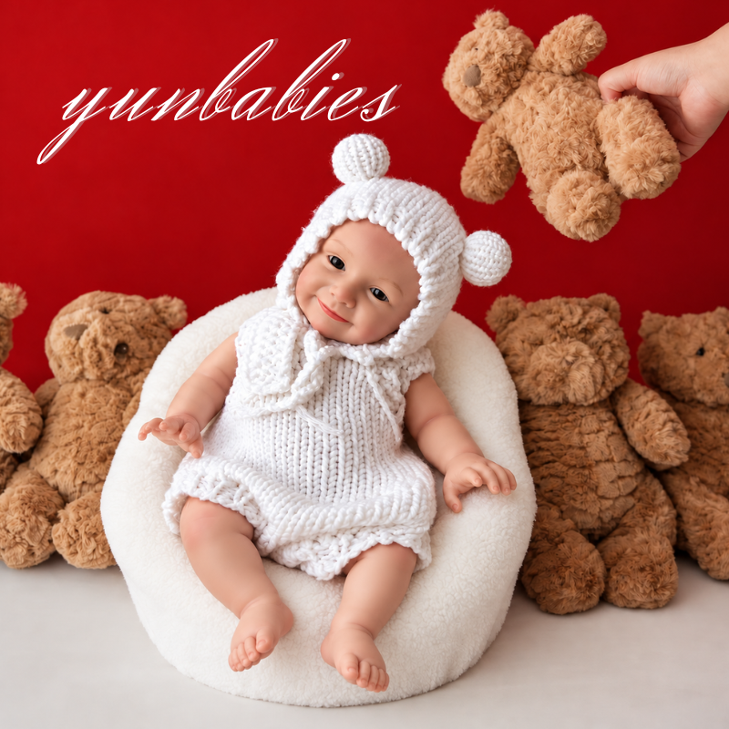 Milo 18-inch full silicone reborn baby doll product photo