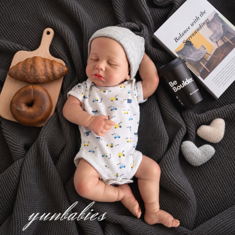 Zanz realistic 18-inch silicone reborn baby doll image