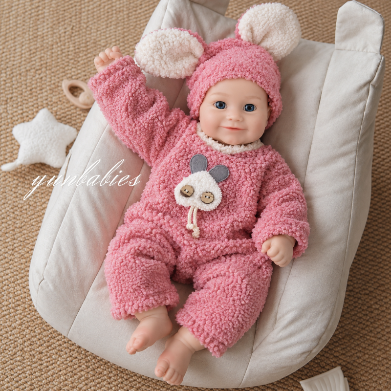 Lin sleeping realistic silicone reborn baby doll product image