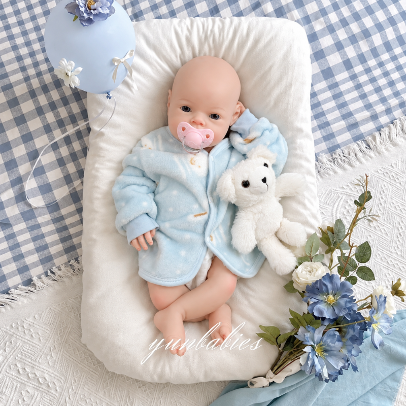 Cloud full body silicone reborn baby doll product photo
