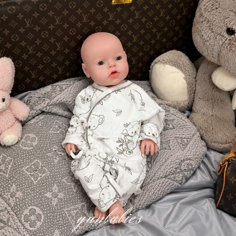Cloud 20-inch full silicone reborn baby doll – drinking and wetting