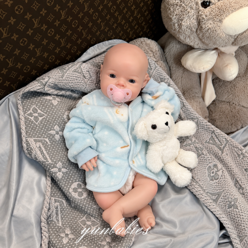 Cloud 20-inch platinum silicone reborn baby doll image