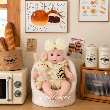 Bella 13-inch full silicone reborn baby doll – drinking and wetting