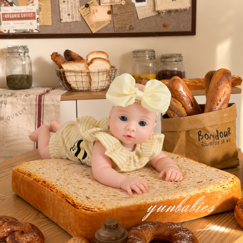 Bella 13-inch full silicone reborn baby doll – drinking and wetting