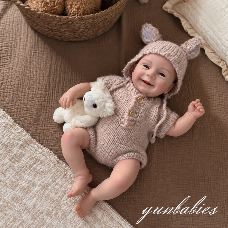 Nora realistic 18-inch silicone reborn baby doll image
