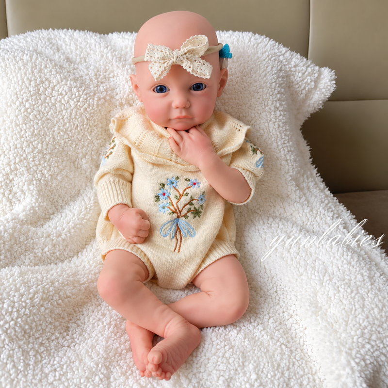 Liora 18-inch sleeping reborn baby doll product image