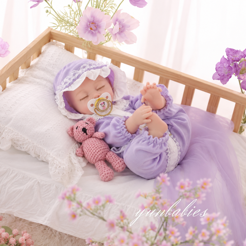 Ella 13-inch full body silicone reborn doll product photo