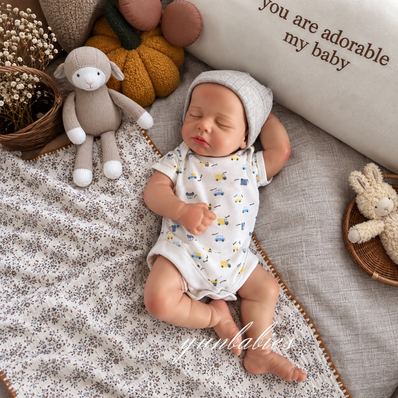 Zanz realistic full silicone reborn baby doll photo