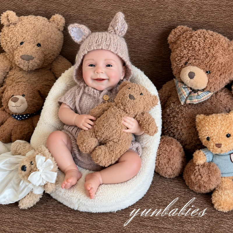 Nora 18-inch full silicone reborn baby doll
