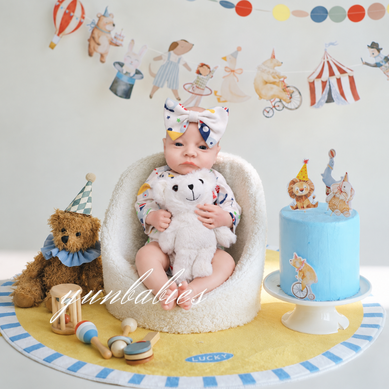 Daisy 18-inch full silicone reborn baby doll