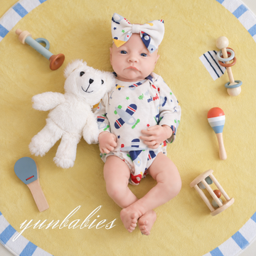 Daisy 18-inch full silicone reborn baby doll