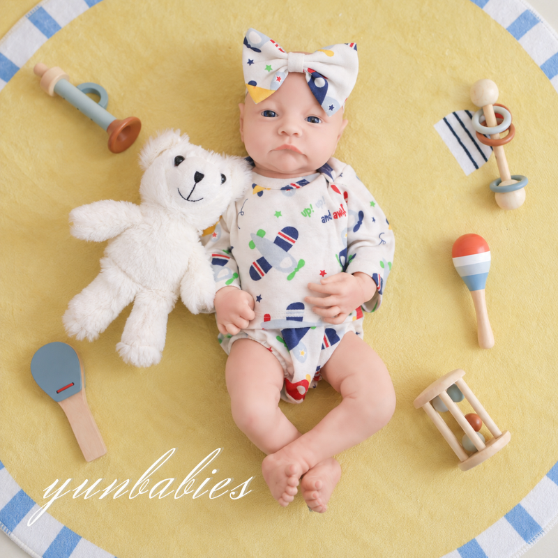 Daisy 18-inch full silicone reborn baby doll